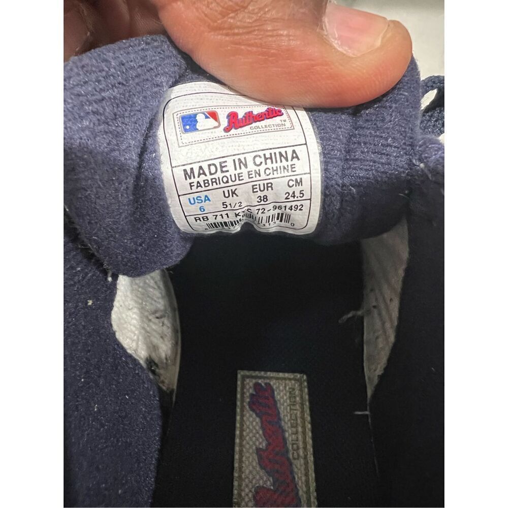 Rare Vintage Reebok MLB Clubhouse Cardinals Oversize Leather Shoes Men’s Size 6 - Picture 5 of 14